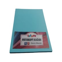 A4 Renkli Fotokopi Kağıdı Deniz Mavisi 100'lü Paket
