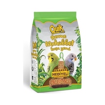 Quik Gurme Muhabbet Kuşu Yemi Krakerli 500 G
