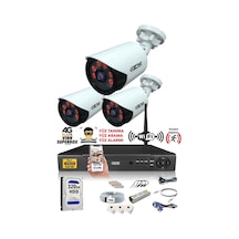 Ids - 3 Kameralı 1080P Fullhd 5Mp Sony Lensli Kamera Seti - 2020