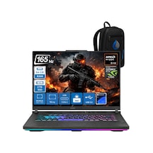 Asus Rog Strix G16 G614PH-RV036RNP23 Ryzen 9-8940HX 64 GB 2 TB SSD 8 GB RTX5050 16" W11P Dizüstü Bilgisayar + Çanta