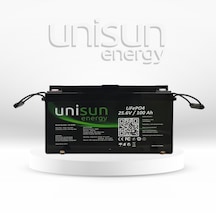 Unisun 25,6v 100ah Lifepo4 Batarya + Ekran + Bluetooth