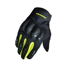 Venom Vn-920 Motosiklet Eldiveni Sarı