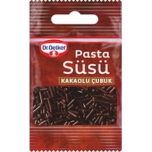 Dekor Pasta Süsü Kakaolu Çubuk 10 Gr