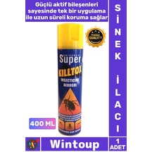 Sinek Etkili Kovucu Haşere Öldürücü Güçlü Sprey Hızlı Formül Kokusuz Tam Koruma Sinek İlacı 400 Ml