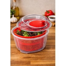 Selka Home Salata Kurutucu 4.4 Lt Kırmızı
