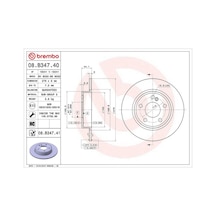 Fren Dıskı Arka Mercedes A Serısı W176 / B Serısı W246