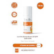 Lucille Güneş Kremi 50 Spf -uva+uvb Özel Vitamin B5 İçerikli