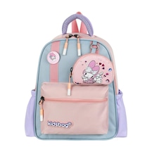 My Melody Baskılı Cüzdanlı Lüx Günlük Kreş Anaokulu Çantası Çok  Renkli