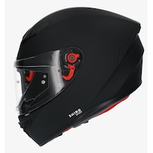 Shiro Fullface 1005 SH 870 Figther Monoclour SolidMat Motosiklet Kaskı Mat Black