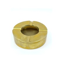 Pirinç Döküm Küllük Yuvarlak 9 Cm