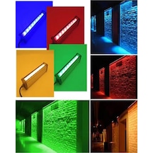 Mavi/wallwasher / 36 Watt / 100 Cm/sıva Üstü / Ip65 / 220 V Duvar,bahçe,cami,bina Aydınlatma