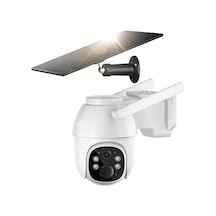 Uranıum Anp-pt3215b4g-solar Panel 3mp 3.6mm Lens 4g/lte 15 Metre Ir Led/renkli Solar Panel Beyaz Ren