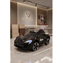 Quantum Gt 12 Volt Akülü Araba Uzaktan Kumandalı Spor Çocuk Arabası Siyah
