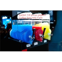 Coffee Naturelle Karadut Aromalı Konsantre Buzlaş Ice Slush Şurubu 5 L