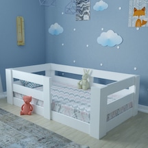 Herseycik Ninnimo Montessori Mdf Karyola Beyaz Y19 70X140 Beyaz