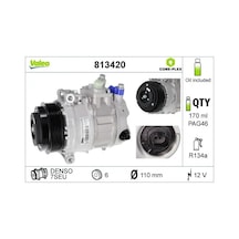 Mercedes C220 W202 Klima Kompresoru 1997-2000 Valeo 813420