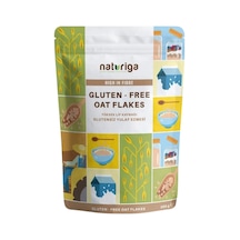 Naturiga Gluten Free Oat Flakes Glutensiz Yulaf Ezmesi 300 G