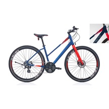 Carraro Sportive 325 48 Cm 24-v Hd Kadın Şehir Bisikleti Lacivert - Narçiçeği