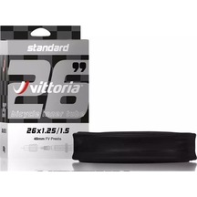Vittoria Standart 26x1.25/1.50 İğne Sibop İç Lastik 48mm Siyah