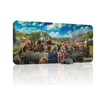 Far Cry Kaymaz Dikişli Kauçuk Oyuncu Mousepad V1 - 90x40 Xxl Gaming Mouse Pad Fare Altlığı
