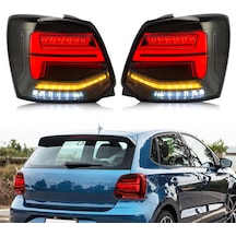 Vw Polo 6c 2015.2017 Q2 Dizayn Smoke Ledli Arka Stop Lambası