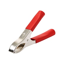 Powermaster Pm09-1039 Orta Boy 75mm Krokodil Akü Maşası Kırmızı