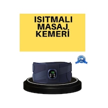 Dijital Ekranlı Isıtmalı Masaj Kemeri Bel Çevresi 100 Cm Altı İçin Uygun Çok Renkli