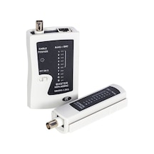 Powermaster Rj45 Rj11 Bnc Kablo Ethernet Telefon İnternet Kablosu Test Cihazı Ölçüm Aleti