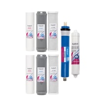 10 Inç Açık Kasa Su Arıtma Cihazı 1 Yıllık Tam Set Filtre Takımı