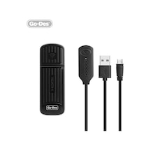 Go Des GD-DM566 Kablosuz HDMI Görüntü Aktarıcı Wireless 2.4Ghz W-Fi Bağlantı - Siyah ZORE-258831