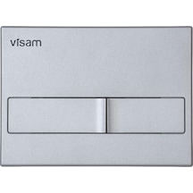 Visam Karina İki Kademeli Mat Krom Buton