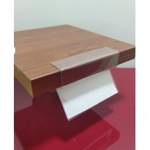Rafa Önden Geçme Eğik Etiketlik Oe48 4x8 Cm - 60 Adet Çok Renkli