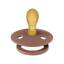 Bibs Colour Simetrik Kauçuk Emzik I Woodchuck I 6+ Ay Beyaz