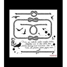 Hdm62 Cadence Home Dekor Stencil 25X25