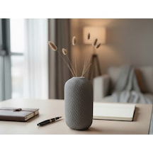 Minimal Dekoratif Vazo 3d Baskı Modern Masaüstü Çiçeklik Çok Renkli