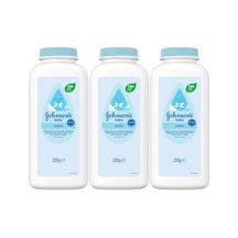 Johnsons Baby Bebek Pudrası 200gr Klasik %99 Doğal 3 Lü Set
