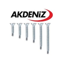 Akdeniz Yhb Yıldız Matkap Başlı Vidalar 4.8 60 25 Adet 1 Adet Bits Ucu Hediyeli 1