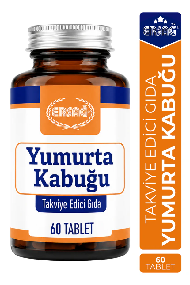 Ersağ Yumurta Kabuğu Takviye Edici Gıda 60 Tablet Mineral