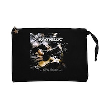 Kamelot Ghost Opera Siyah Clutch Astarlı Cüzdan / El Çantası Siyah