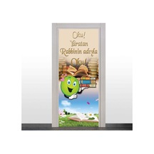 Okuma Temalı Kapı Giydirme