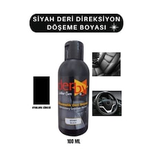 Derby Siyah Deri Oto Koltuk Direksiyon Döşeme Boyası 100 ML
