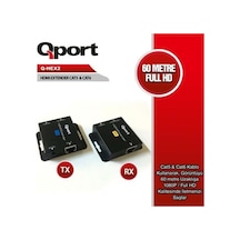 Qport Q-hex2 Hdmı-cat6 60metre Hdmı Extender-212759
