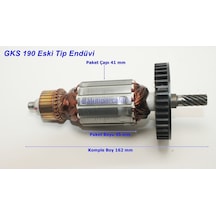 Bosch Uyumlu Tipi GKS 190 Endüvi Rotor Kollektör