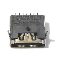 Hdmi Dişi Lehim Tipi Soket 90 Derece Dişi 19 Pin Dik Hdmi Dişi Soket