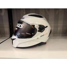 Axxıs Kask Panther Sv Solıd A0 Parlak Beyaz Beyaz