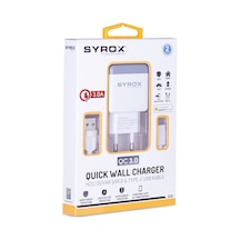 Syrox Type-C Quıck Charging Set / 3.0 Mah Yeni (Syx-Q32)
