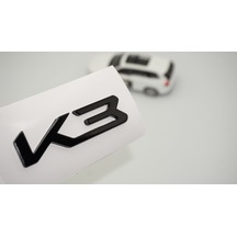 Dk Tuning K3 Bl7 Yeni Nesil Bagaj Siyah Yazı Logo Kia İle Uyumlu Bagaj Arma