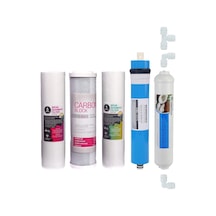 Ds Natural Water Su Arıtma Cihazı Filtresi 5'li Filtre Seti Paket 5 Aşama Membran