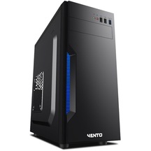 Vento TA-K61 500 W Mid Tower Micro ATX Bilgisayar Kasası Gümüş - Siyah