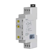 Entes M4118 Mcb-15 Çok Fonksiyonlu 24-240vac/dc Dın I Zaman Rölesi Çekme-bırakma Gecikmeli